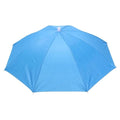 Outdoor Foldable Sun Umbrella Hat Anti-Rain Elastic Band Head Umbrella Hat Outdoor Fishing Sunscreen Tool Headwear Cap Umbrellas
