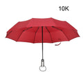 Wind Resistant Folding Automatic Umbrella Rain Women Auto Luxury Big Windproof Umbrellas Rain For Men Coating 8K/10K Parasol