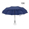Wind Resistant Folding Automatic Umbrella Rain Women Auto Luxury Big Windproof Umbrellas Rain For Men Coating 8K/10K Parasol