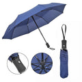 Wind Resistant Folding Automatic Umbrella Rain Women Auto Luxury Big Windproof Umbrellas Rain For Men Black Coating